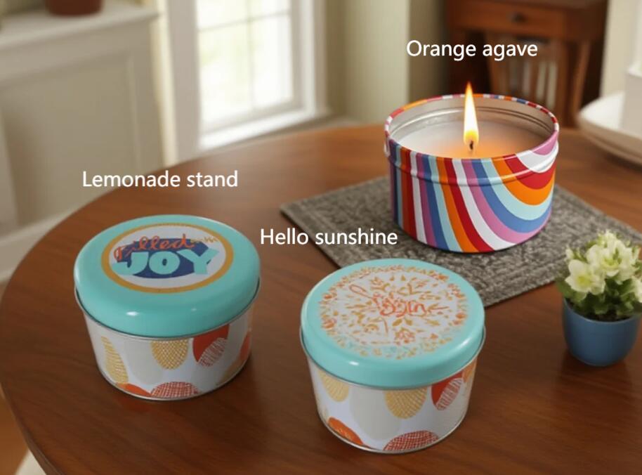 Travel Tin Candles